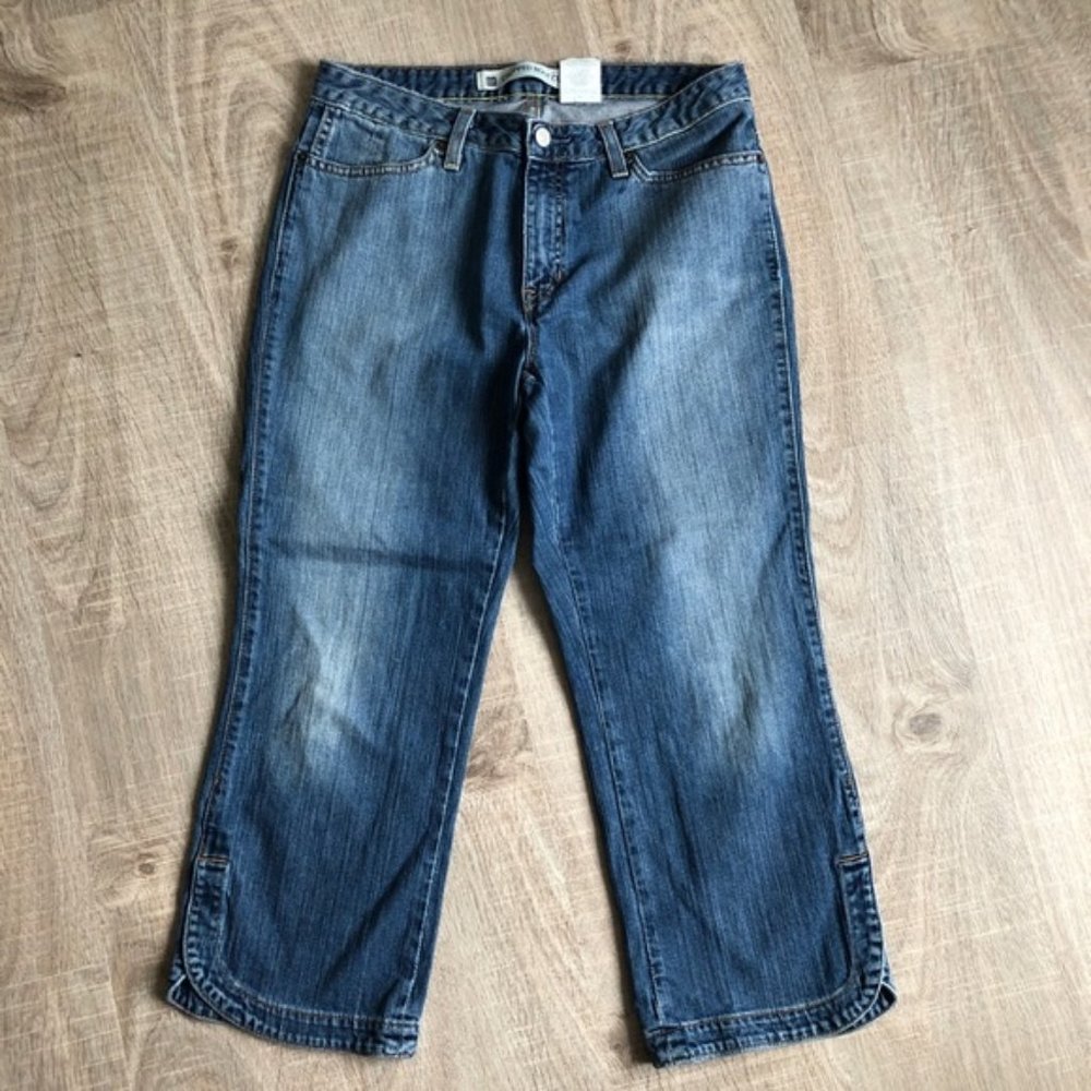GAP Cropped Stretch Boot Cut jeans size 10